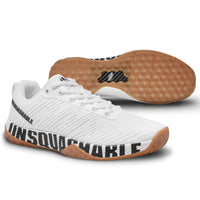 UNSQUASHABLE FAST-TEC PRO WHITE Squash Shoes