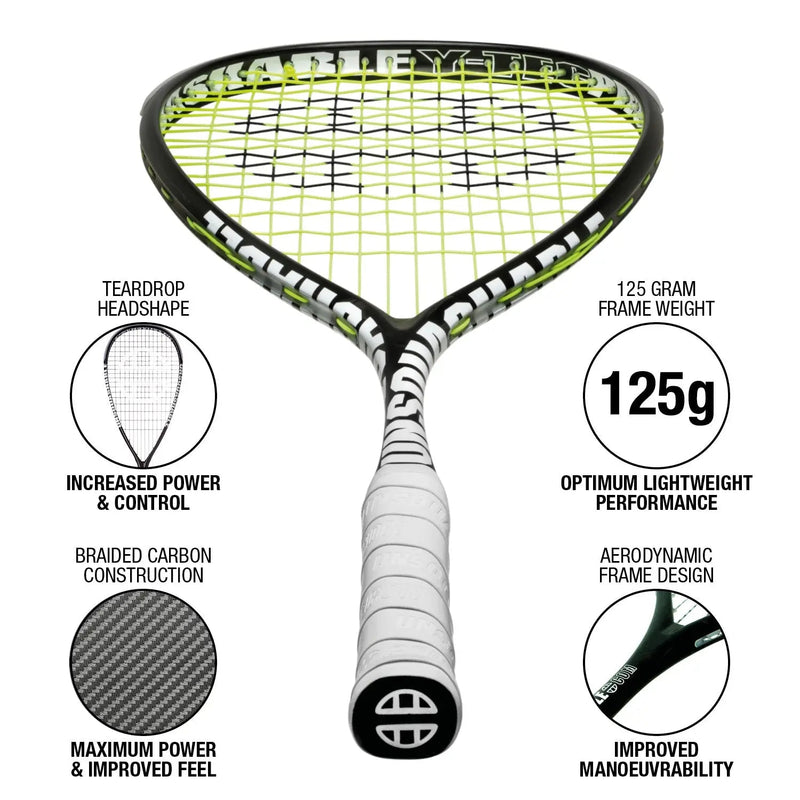 UNSQUASHABLE Y-TEC PRO 125 Squash Racquet | UNSQUASHABLE